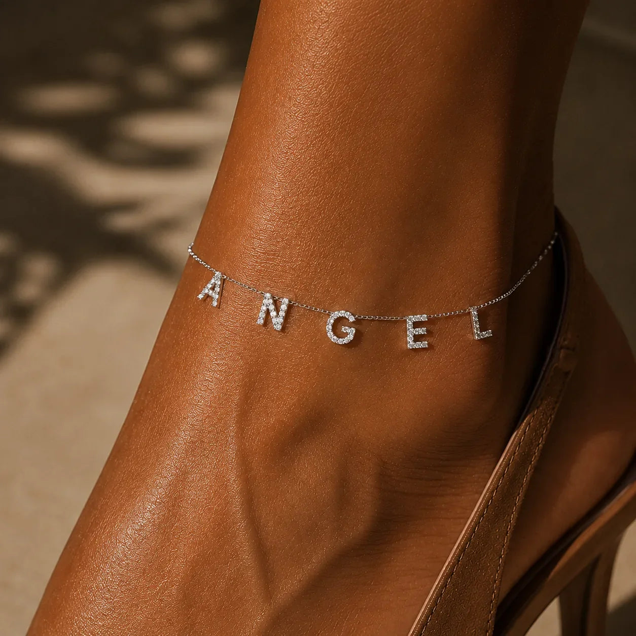 Aura anklet focus shot