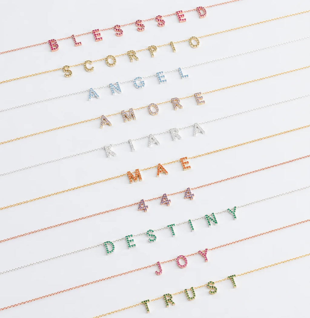 Aura Jewellery bracelet — chain and zircon color detail