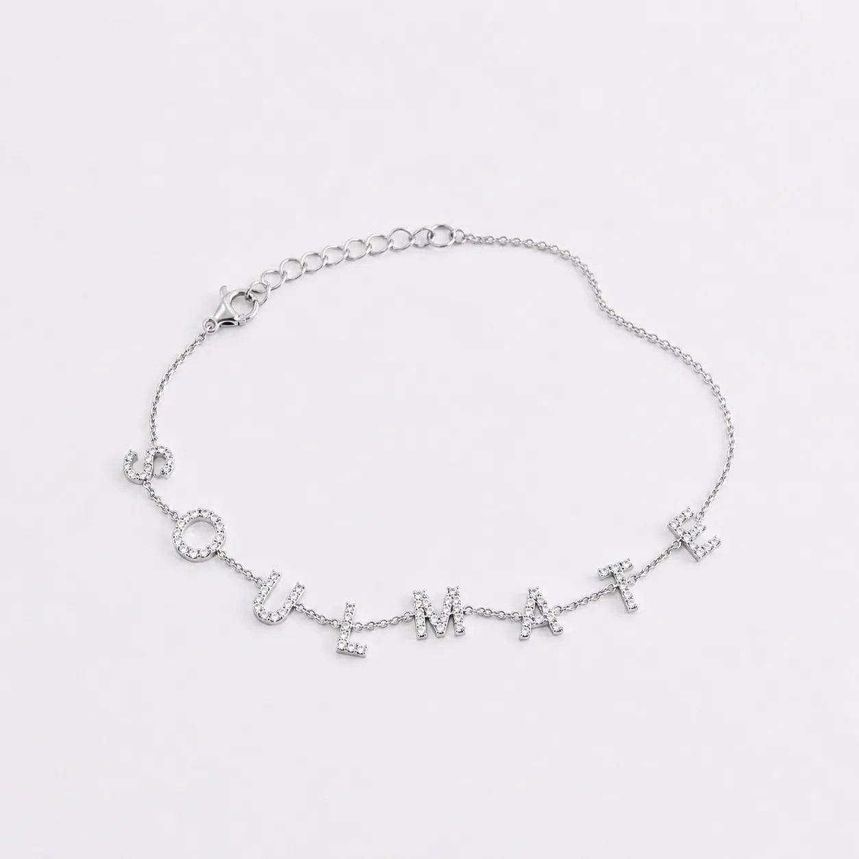 Aura Jewellery Soulmate bracelet in silver